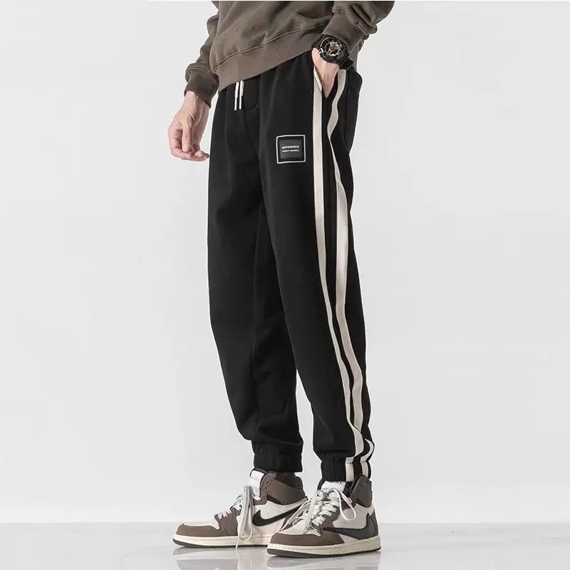 Side Striped Casual Pants Mens Joggers Casual Pants Men Sportswear Tracksuit Sweatpants Trousers Black Gyms Jogger Elastic Waist
Side Striped Casual Pants Mens Joggers Casual Pants Men Sportswear Tracksuit Sweatpants Trousers Black Gyms Jogger Elastic Waist