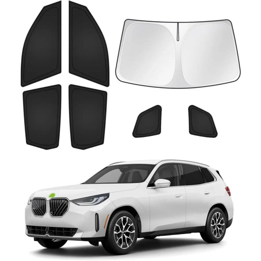 Sunshades for 2025 2026 BMW X3 Accessories Windshield Sun Shade Side Rear Window Shade Cover Sun Visor Shield Privacy Protectio
Sunshades for 2025 2026 BMW X3 Accessories Windshield Sun Shade Side Rear Window Shade Cover Sun Visor Shield Privacy Protectio
