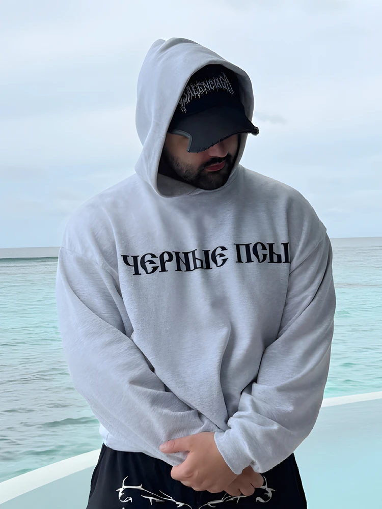 Kanye GOSHA Unisex Loose Fit Hoodie Russian Style Fleece Lined Casual Sweatshirt Youth Fashion Shoulder Sleeve Autumn Winter
Kanye GOSHA Unisex Loose Fit Hoodie Russian Style Fleece Lined Casual Sweatshirt Youth Fashion Shoulder Sleeve Autumn Winter