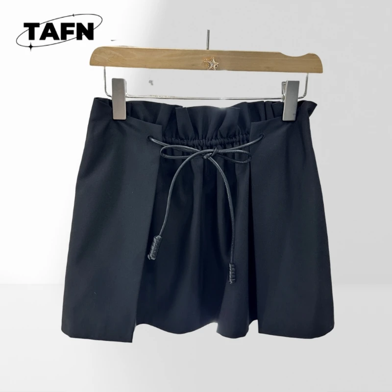 Beautiful and All-Matching High Street Simple Graceful Comfortable Comfortable Cotton Skirt A-Line Shape for All-Day AF2336 
Beautiful and All-Matching High Street Simple Graceful Comfortable Comfortable Cotton Skirt A-Line Shape for All-Day AF2336