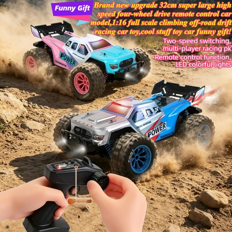 Cool Stuff Toy Car Funny Gift-1:16 High-speed 4WD Rc Truck,Remote Control Car,Climb Off-road Rc Cars,Monster Truck,Toys for Boys
Cool Stuff Toy Car Funny Gift-1:16 High-speed 4WD Rc Truck,Remote Control Car,Climb Off-road Rc Cars,Monster Truck,Toys for Boys