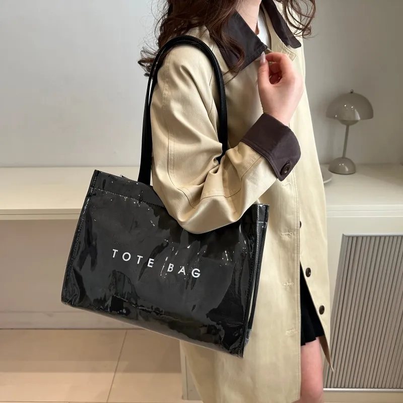 Бумажная сумка Dupont из ПВХ, большая вместительная универсальная сумка на плечо, водонепроницаемая женская дорожная сумка для покупок и свиданий
Бумажная сумка Dupont из ПВХ, большая вместительная универсальная сумка на плечо, водонепроницаемая женская дорожная сумка для покупок и свиданий