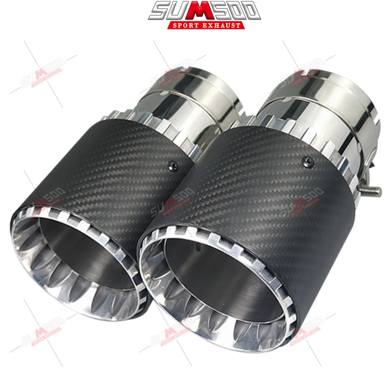 1pcs Modified for Volkswagen Golf Carbon Fiber Tail Throat Car Exhaust Nozzle Modified Tail Mouth Bullet Silver
1pcs Modified for Volkswagen Golf Carbon Fiber Tail Throat Car Exhaust Nozzle Modified Tail Mouth Bullet Silver