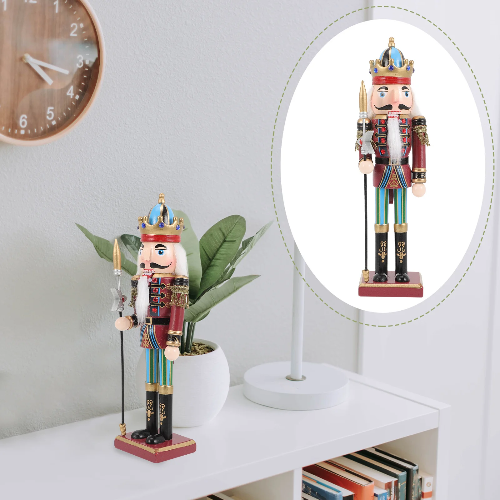 Christmas Nutcracker Figure Wood Craft Xmas Desktop Decor Ornament Gift Wooden Nutcracker Soldier Wood Nutcrackers Decor
Christmas Nutcracker Figure Wood Craft Xmas Desktop Decor Ornament Gift Wooden Nutcracker Soldier Wood Nutcrackers Decor