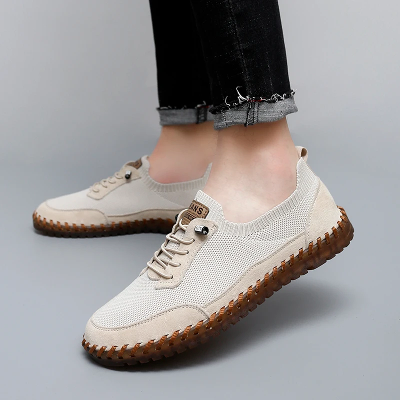 Casual men's shoes Comfortable and breathable style Outdoor leisure tourism hiking Daily leisure plus size 38-46 Trendy shoes
Casual men's shoes Comfortable and breathable style Outdoor leisure tourism hiking Daily leisure plus size 38-46 Trendy shoes