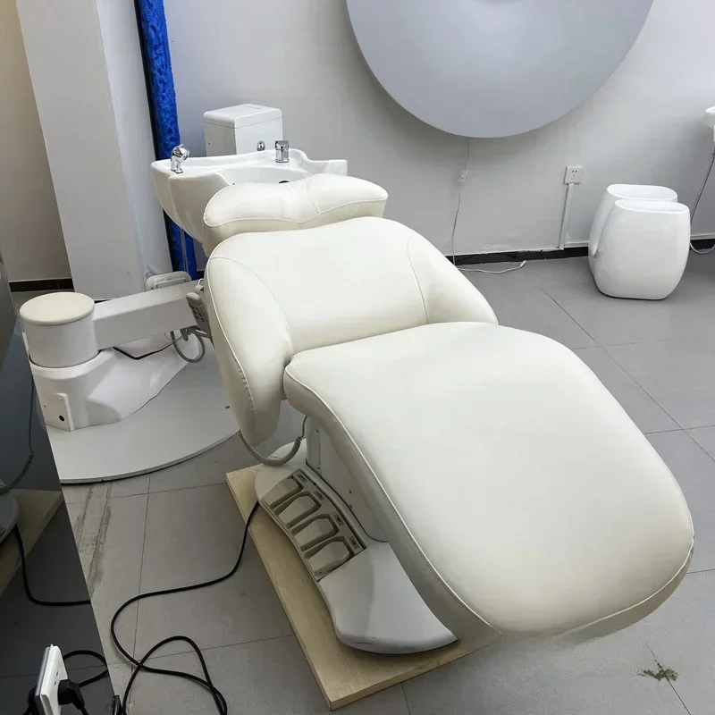 Hair chair flush bed integrated tide shop barber shop shampoo bed hair salon special hair salon semi-reclining
Hair chair flush bed integrated tide shop barber shop shampoo bed hair salon special hair salon semi-reclining