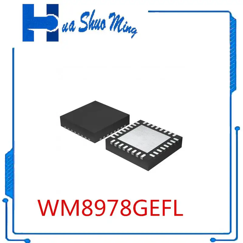 5 шт./лот WM8978GEFL WM8978 QFN32
5 шт./лот WM8978GEFL WM8978 QFN32