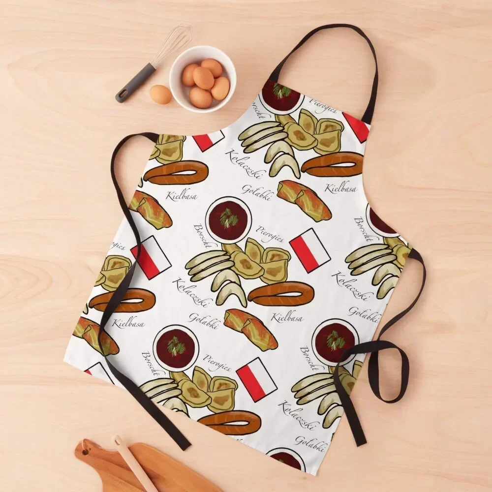 Polish Foods White Apron manicurist cleanings Kitchen Man for kitchen useful Apron
Polish Foods White Apron manicurist cleanings Kitchen Man for kitchen useful Apron