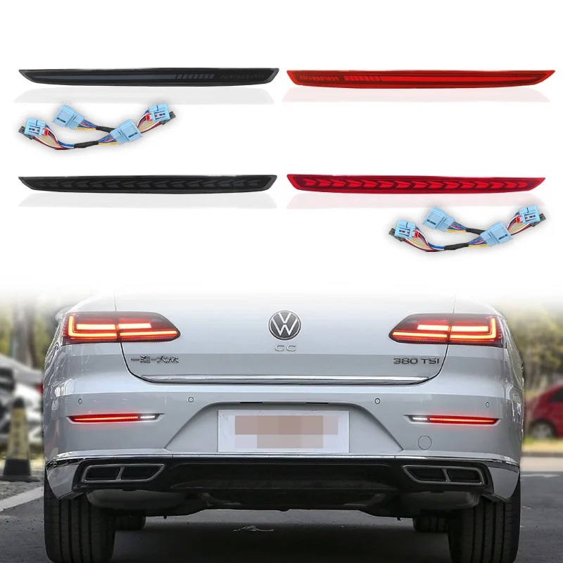 Dynamic car bumper tail light for Volkswagen CC taillight LED Reflector 2019~2025y car accessories Taillamp for VW CC fog lamp
Dynamic car bumper tail light for Volkswagen CC taillight LED Reflector 2019~2025y car accessories Taillamp for VW CC fog lamp