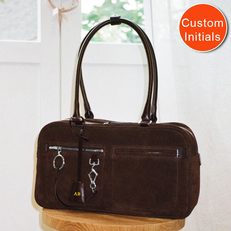 Custom Initials Genuine Leather Boston Bags For Women Luxury Designer Handbag Purse 2025 New In Cowhide Medium Underarm Shoulder
Custom Initials Genuine Leather Boston Bags For Women Luxury Designer Handbag Purse 2025 New In Cowhide Medium Underarm Shoulder
