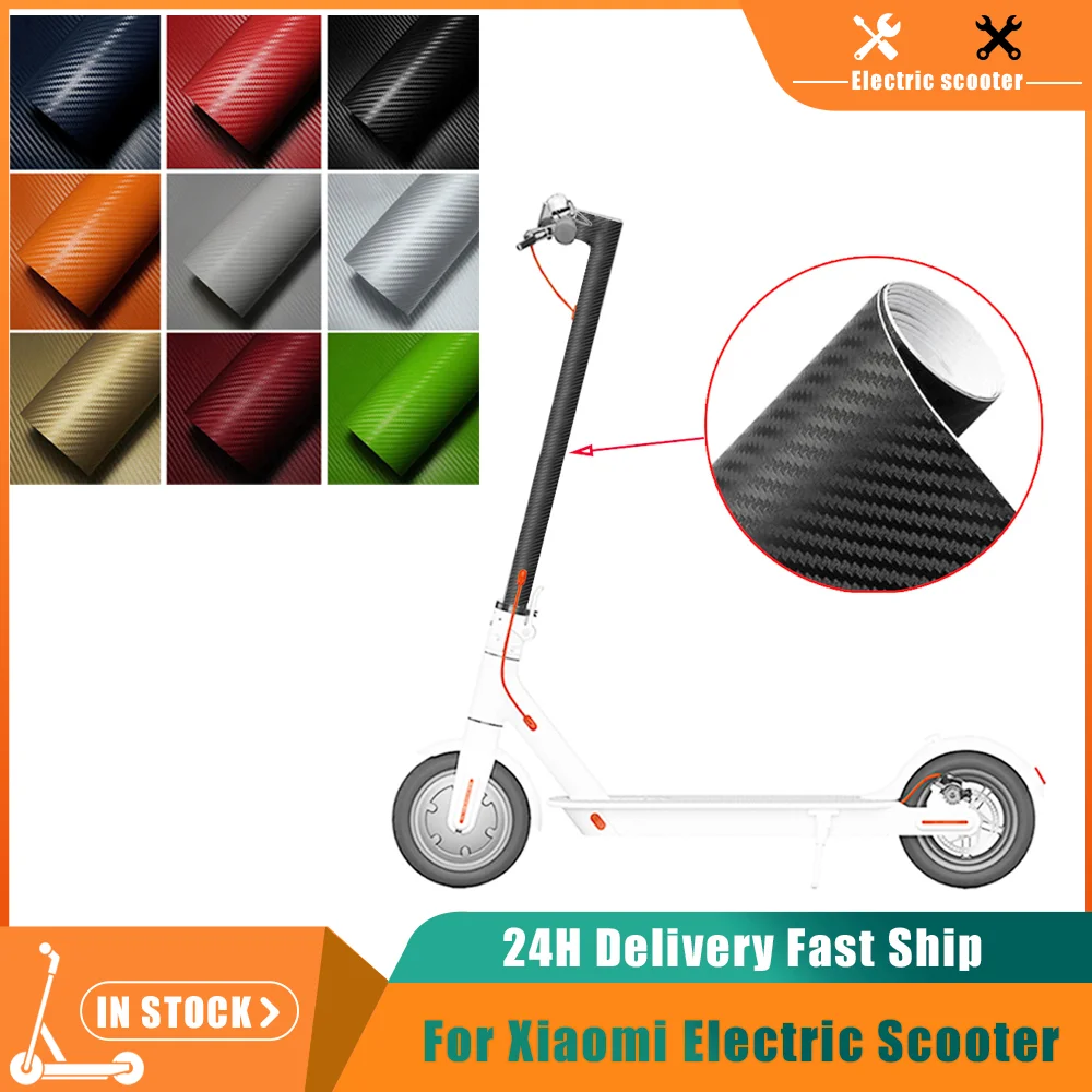 Skateboard 30cmx127cm 3D Carbon Fiber Stickers for mijia pro M365 Electric Scooter Decoration Decal Cover Sticker Replacement
Skateboard 30cmx127cm 3D Carbon Fiber Stickers for mijia pro M365 Electric Scooter Decoration Decal Cover Sticker Replacement