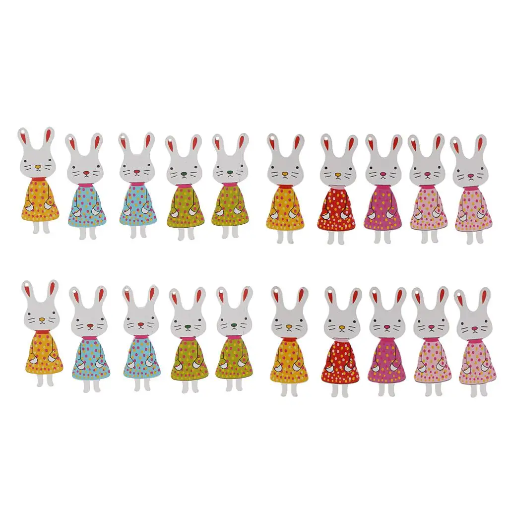 20 Pieces Cute Rabbit Shape Embellishments for Sewing Kids Craft DIY Cardmaking
20 Pieces Cute Rabbit Shape Embellishments for Sewing Kids Craft DIY Cardmaking