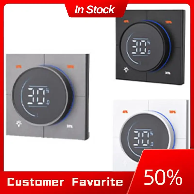 1 PCS Infinite Knob Dimmer Regulator 150-300W AC 110-240V Plastic+Metal Digital LCD Yandex(Black)
1 PCS Infinite Knob Dimmer Regulator 150-300W AC 110-240V Plastic+Metal Digital LCD Yandex(Black)
