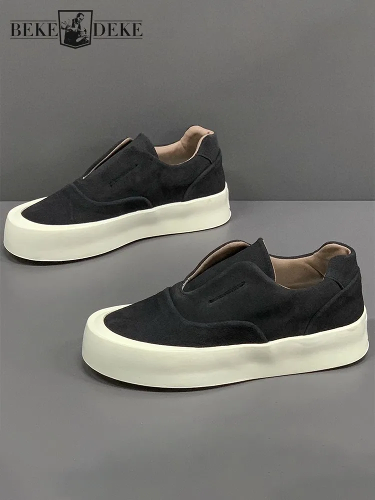 Mens Slip On Casual Loafers Spring Breathable Height Increase Suede Mens Designer Classic Street Walk Non Slip Platform Shoes
Mens Slip On Casual Loafers Spring Breathable Height Increase Suede Mens Designer Classic Street Walk Non Slip Platform Shoes
