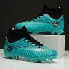 high-top football shoes outdoor men's long spike football sneakers non-slip professional football shoes
high-top football shoes outdoor men's long spike football sneakers non-slip professional football shoes