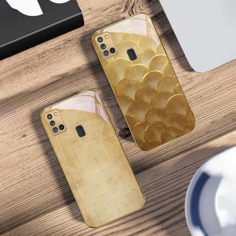 Light gray beige background For Samsung A31 32 A33 34 35 14 15 13 16 25 26 50 52 53 54 55 56 70 71 72 73 Golden glass phone case
Light gray beige background For Samsung A31 32 A33 34 35 14 15 13 16 25 26 50 52 53 54 55 56 70 71 72 73 Golden glass phone case