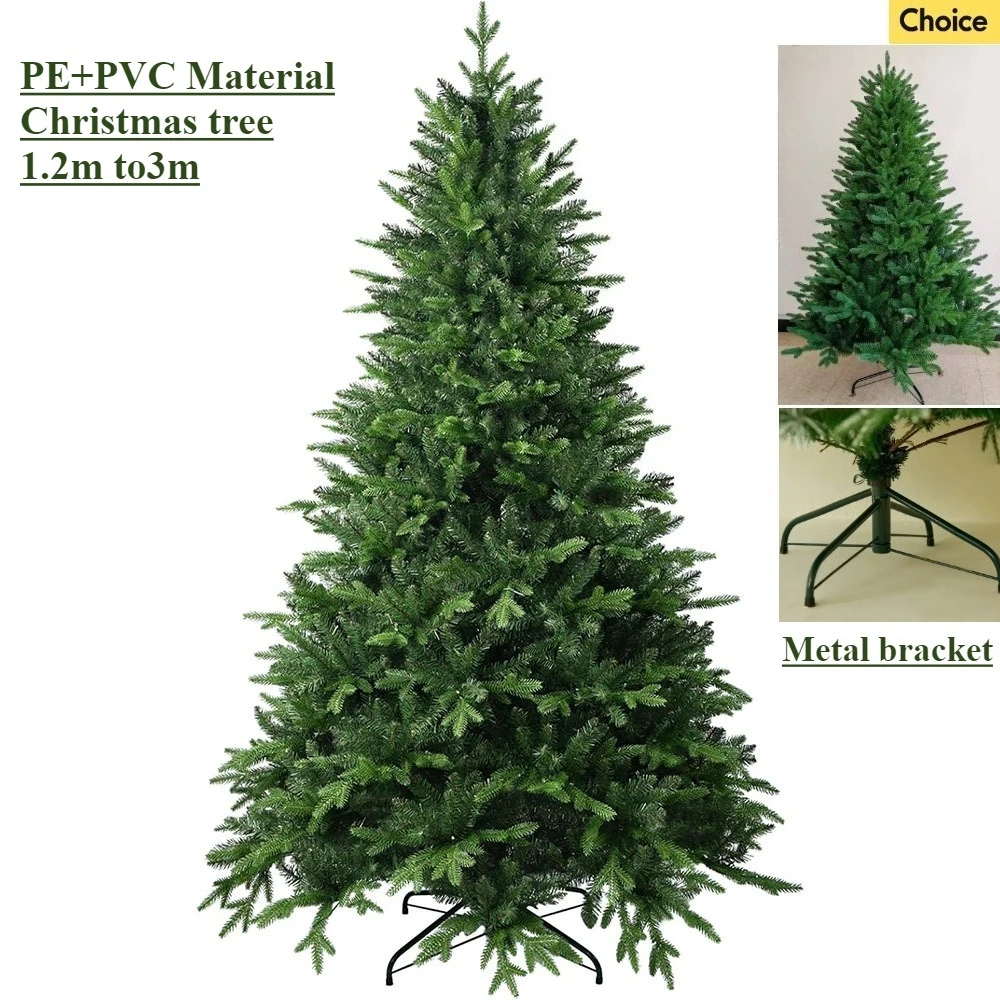 Artificial Christmas Tree PE+PVC Encryption Material Large Christmas Tree 1.2M to 3M for Indoor and Outdoor Christmas Decoration
Artificial Christmas Tree PE+PVC Encryption Material Large Christmas Tree 1.2M to 3M for Indoor and Outdoor Christmas Decoration