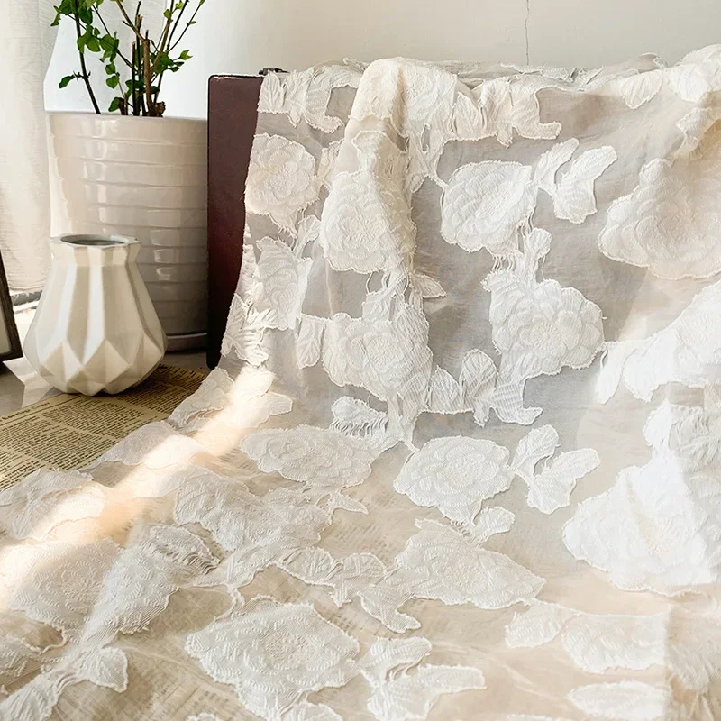 High quality organza embossed jacquard yarn cut yarn fabric DIY wedding dress, costume, tutu skirt, home decoration fabric
High quality organza embossed jacquard yarn cut yarn fabric DIY wedding dress, costume, tutu skirt, home decoration fabric