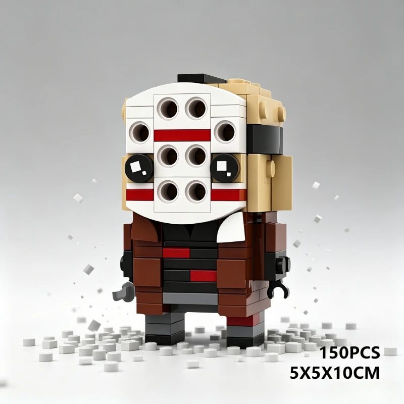 Spooky Horror Hockey Mask Square Head Brick MOC Set Masked Character Model Unique Table Decor Present for Horror Collectors
Spooky Horror Hockey Mask Square Head Brick MOC Set Masked Character Model Unique Table Decor Present for Horror Collectors