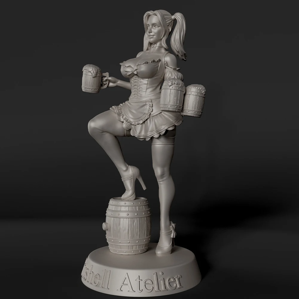 1/24 FUTA Sexy Beer Girl NSFW Resin Model Figure Toy Craft Unassembled Miniature Reduction Statue Unpainted Kits
1/24 FUTA Sexy Beer Girl NSFW Resin Model Figure Toy Craft Unassembled Miniature Reduction Statue Unpainted Kits