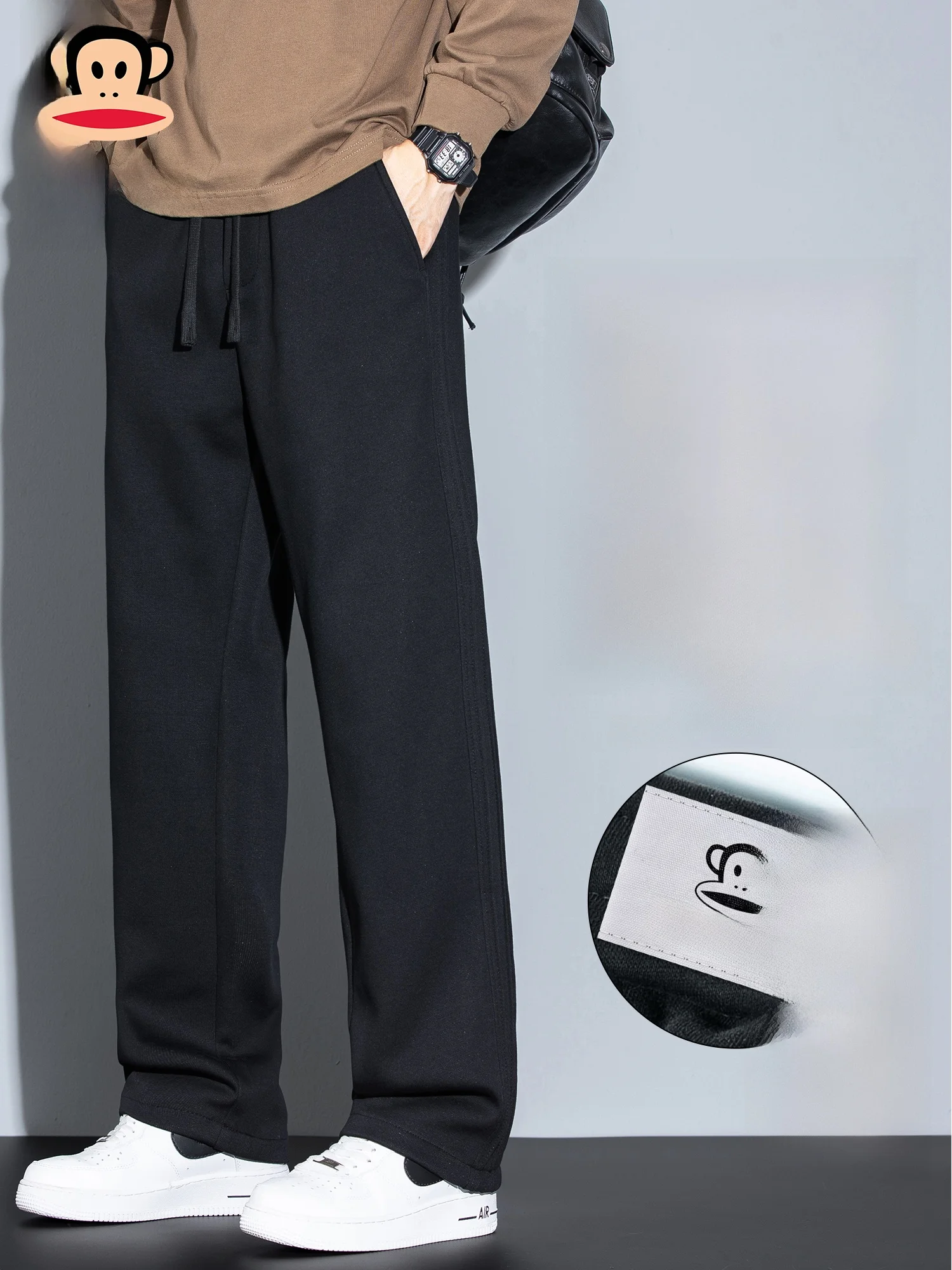 PaulFrank Men's Fce Lined Knitted Casual Pants Loose Straight Leg Spor American Sle Winter Warm Trousers
PaulFrank Men's Fce Lined Knitted Casual Pants Loose Straight Leg Spor American Sle Winter Warm Trousers