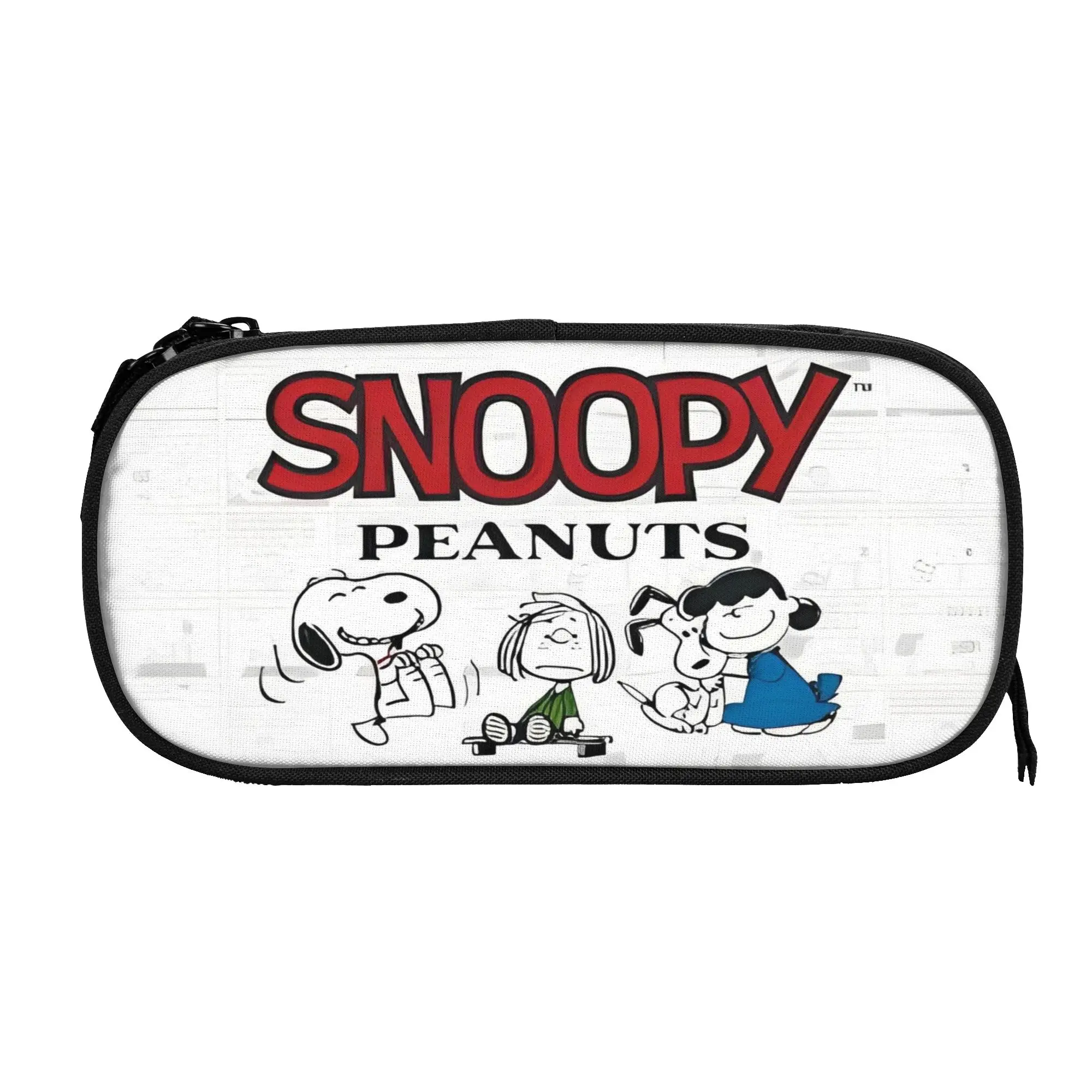 Large-capacity Pencil Pouch Snoopys cartoon dog Office Supplies Double Layer Pencilcase Women Make Up Bag Gift
Large-capacity Pencil Pouch Snoopys cartoon dog Office Supplies Double Layer Pencilcase Women Make Up Bag Gift