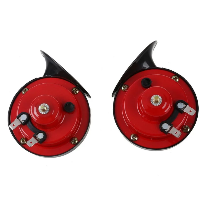 2PCS 24V Universal Double Tone Horn Car Motorcycle Air Horn Loud Electric Snail Horn Waterproof Horn High/Low Tune
2PCS 24V Universal Double Tone Horn Car Motorcycle Air Horn Loud Electric Snail Horn Waterproof Horn High/Low Tune
