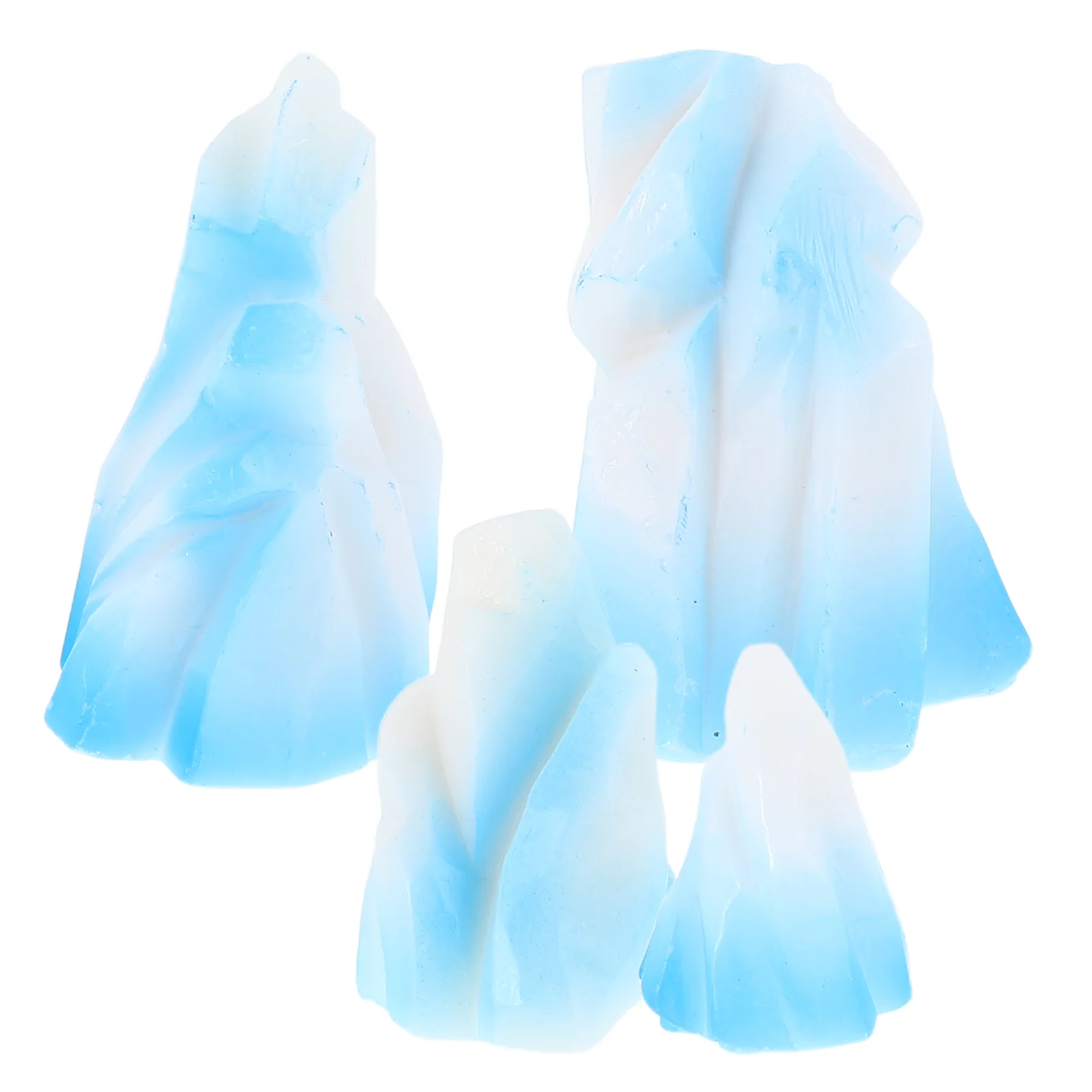 4 Pcs Simulated Iceberg Ornaments Mini Figurines Statue Decor Sculptures Home Small Decorations
4 Pcs Simulated Iceberg Ornaments Mini Figurines Statue Decor Sculptures Home Small Decorations