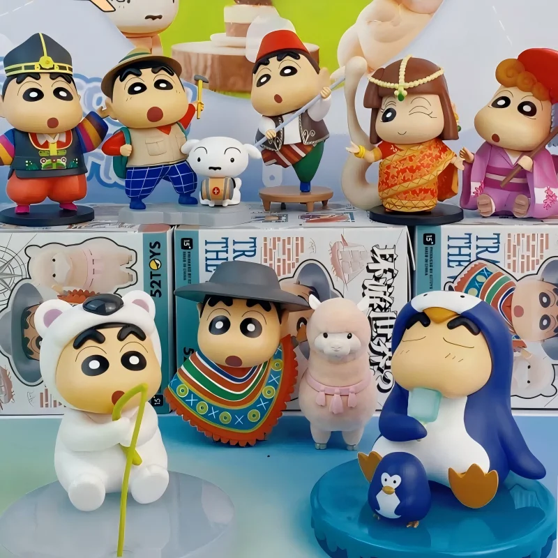 In Stock Crayon Shin-Chan Travel Around The World 3 Series Blind Box Desktop Decoration Surprise Blind Box Toy Gift Collection
In Stock Crayon Shin-Chan Travel Around The World 3 Series Blind Box Desktop Decoration Surprise Blind Box Toy Gift Collection