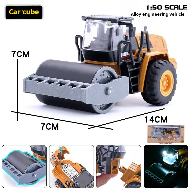 1/50 Scale High Simulation Alloy Toys Die-cast Pattern Hydraulic Navvy Loader Bulldozer Engineering Construction Car Boys Gifts
1/50 Scale High Simulation Alloy Toys Die-cast Pattern Hydraulic Navvy Loader Bulldozer Engineering Construction Car Boys Gifts