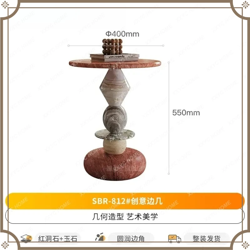 X-S Retro High-end Living Room Cave Stone Edge Few Small Coffee Table Balcony Small Table Small Storage Table HG
X-S Retro High-end Living Room Cave Stone Edge Few Small Coffee Table Balcony Small Table Small Storage Table HG