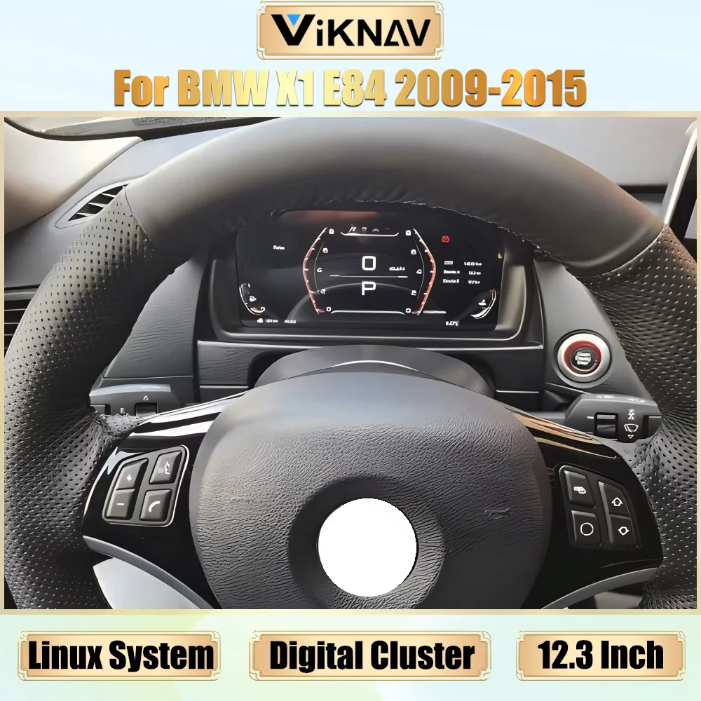 Viknav Linux Digital Cluster Dashboard Speedometer Panel For BMW X1 E84 2009-2015 Virtual Digital Instrument Cluster Cockpit
Viknav Linux Digital Cluster Dashboard Speedometer Panel For BMW X1 E84 2009-2015 Virtual Digital Instrument Cluster Cockpit
