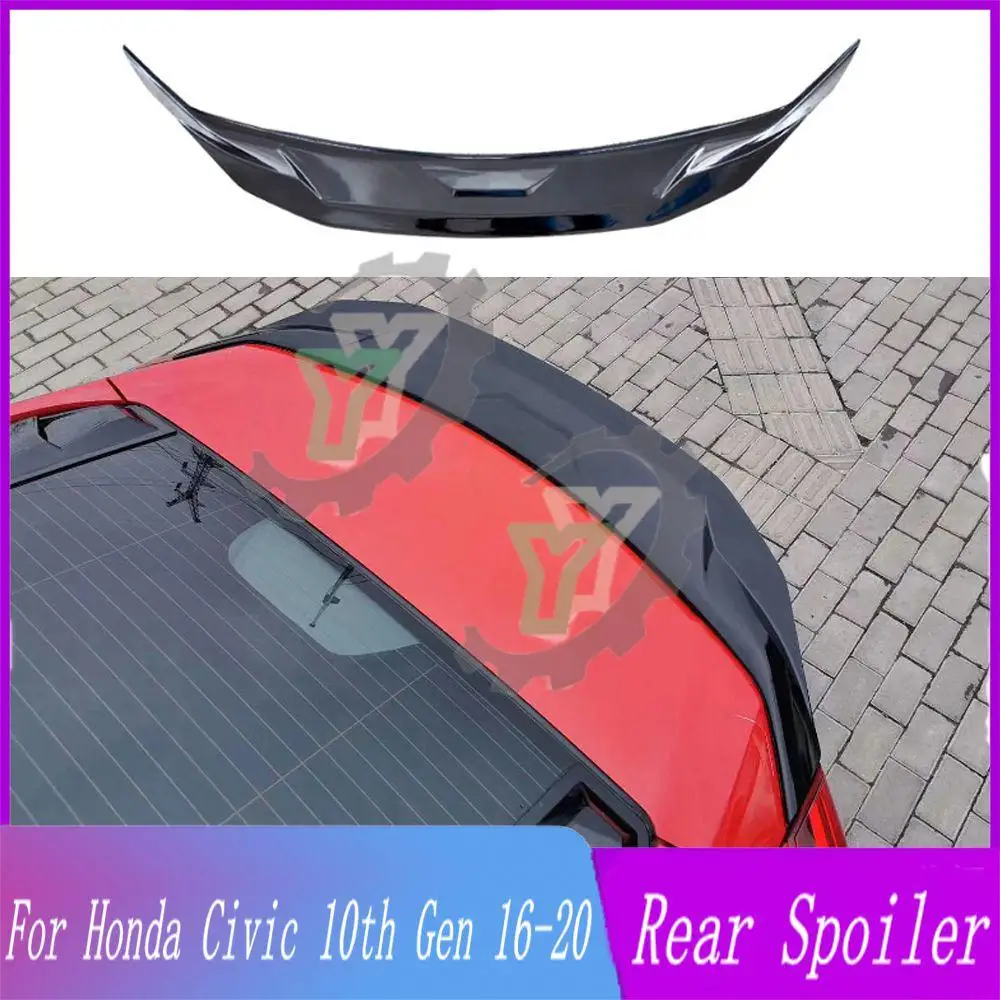 High Quality ABS Plastic Car Rear Trunk Spoiler Rear Wing Lip Trim For Honda Civic 10th Gen 2016 2017 2018 2019 2020
High Quality ABS Plastic Car Rear Trunk Spoiler Rear Wing Lip Trim For Honda Civic 10th Gen 2016 2017 2018 2019 2020