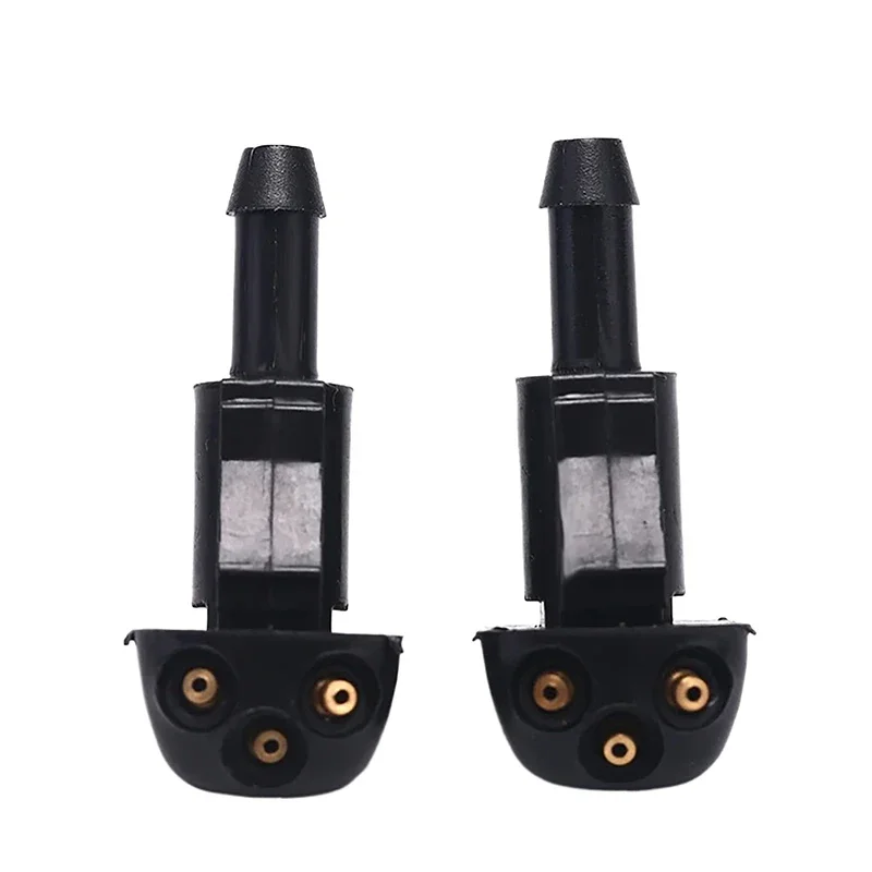 Auto Wiper Water Jets: 2Pcs Universal 3-Hole Windshield Washer Nozzles.
Auto Wiper Water Jets: 2Pcs Universal 3-Hole Windshield Washer Nozzles.