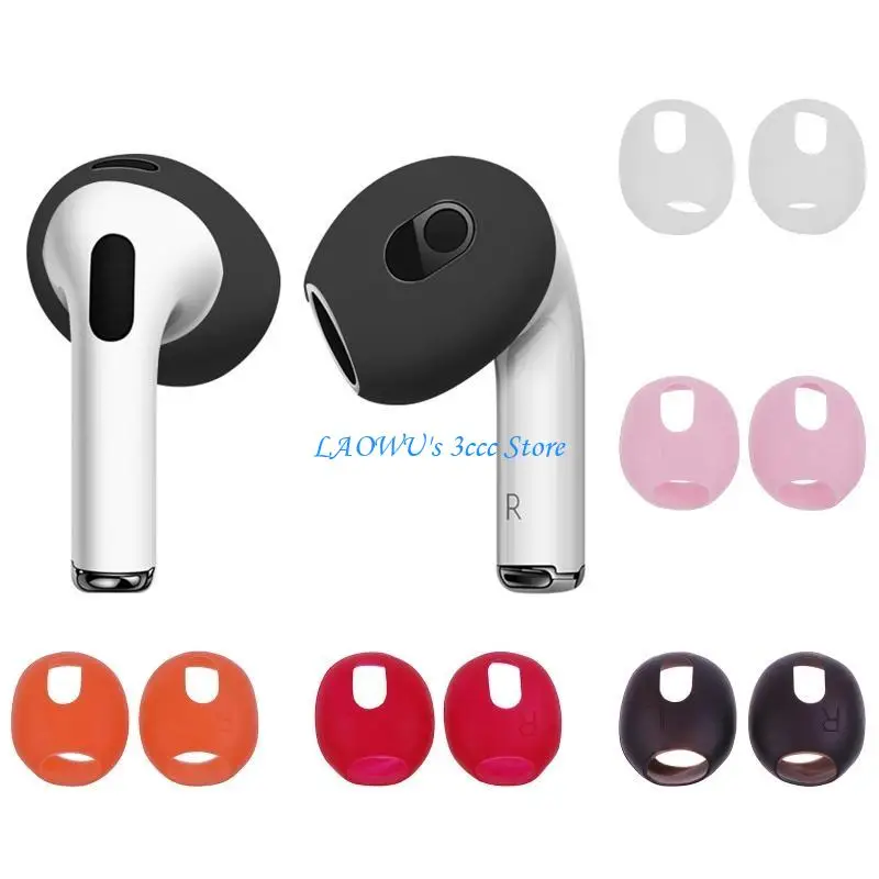 Y8AD 1 Pair Earbuds Cover In-Ear Tips Soft Silicone Skin Ear Hook Durable Earpiece In-ear Headphones for AirPod 3
Y8AD 1 Pair Earbuds Cover In-Ear Tips Soft Silicone Skin Ear Hook Durable Earpiece In-ear Headphones for AirPod 3