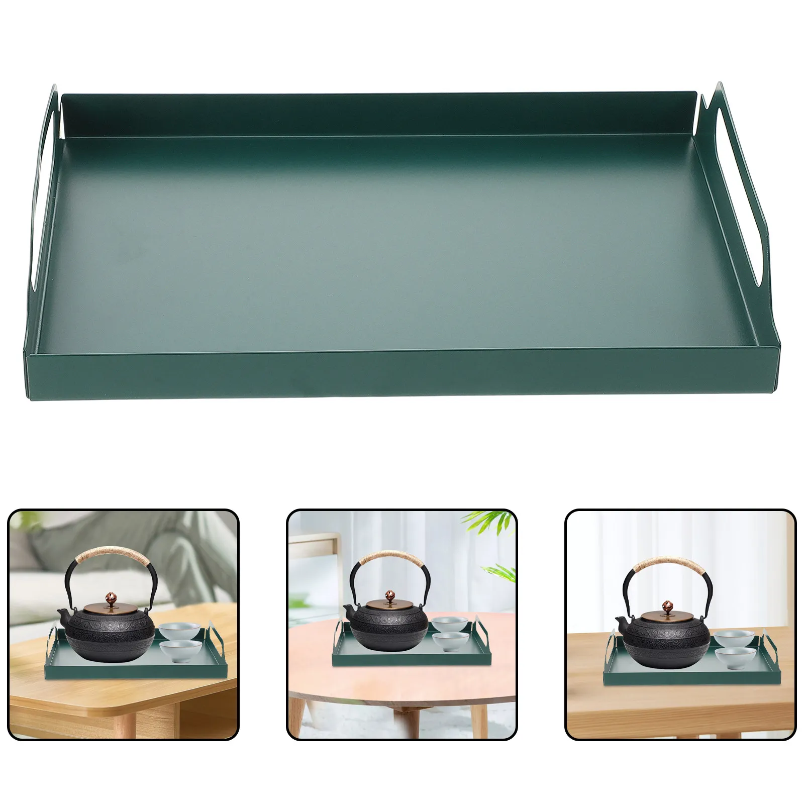 Iron Rectangular Serving Tray for Tea Coffee Dessert Appetizer Snacks Fruits Candy Jewelry Storage Home Decor Vanity Platter
Iron Rectangular Serving Tray for Tea Coffee Dessert Appetizer Snacks Fruits Candy Jewelry Storage Home Decor Vanity Platter