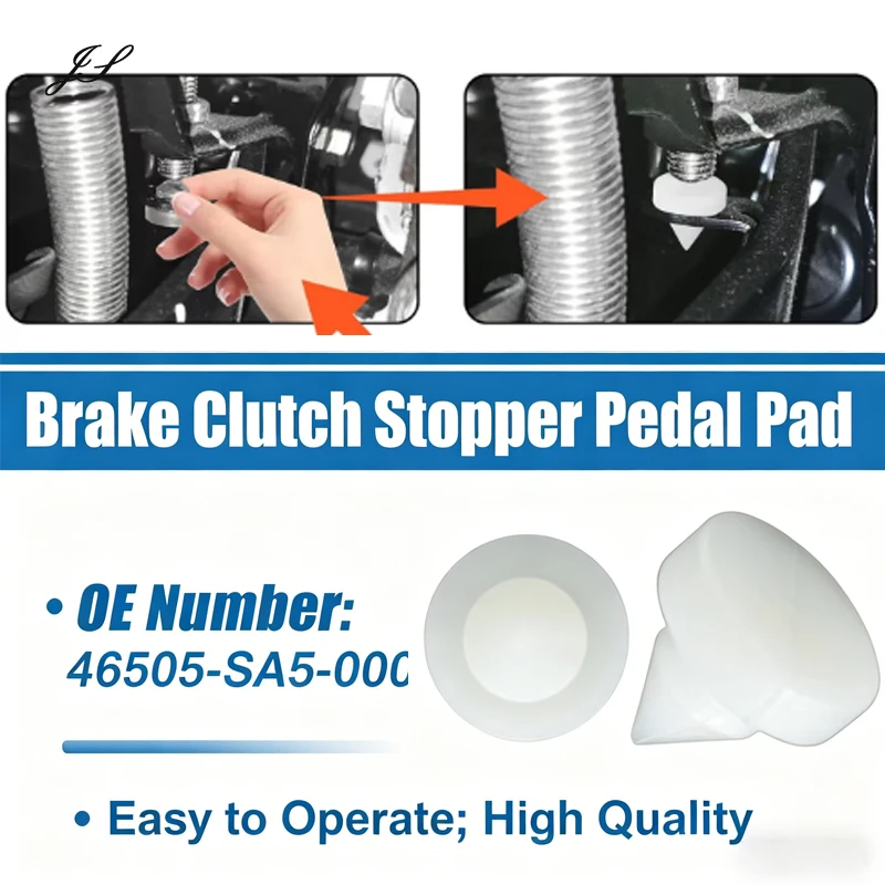 4pcs Clutch Pedal Stop Pad 46505-SA5-000 For Honda Accord Civic Pilot Crosstour CR-V Insight For Acura Integra MDX TSX Accessory
4pcs Clutch Pedal Stop Pad 46505-SA5-000 For Honda Accord Civic Pilot Crosstour CR-V Insight For Acura Integra MDX TSX Accessory