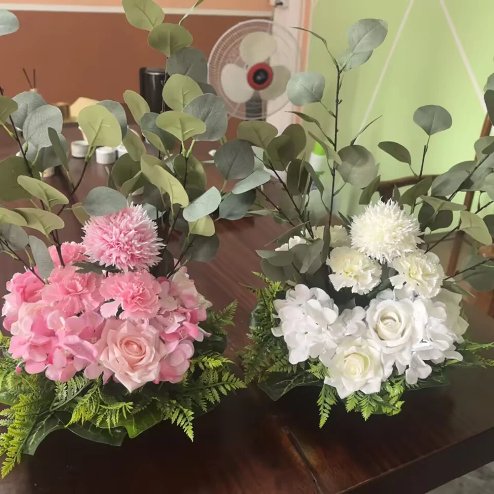 Birthday Party Wedding Flowerpot Artificial Rose Plant Hydrangea Rose Flowerpot
Birthday Party Wedding Flowerpot Artificial Rose Plant Hydrangea Rose Flowerpot