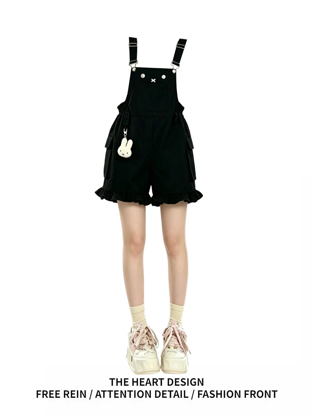 Cute Flower Bud Design Loose Women's Summer Casual Shorts Wide Leg Pants High Waist Vintage Washed Denim Shortalls for Teens
Cute Flower Bud Design Loose Women's Summer Casual Shorts Wide Leg Pants High Waist Vintage Washed Denim Shortalls for Teens