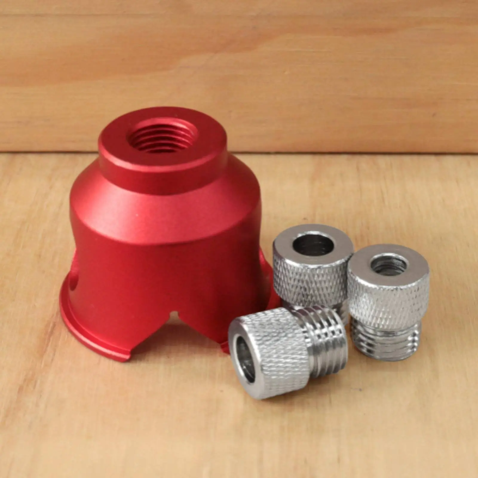 Upright Drilling Jig Multiple Sizes 3-10mm Dowel Drilling Guide Wood Dowel Drilling Guide Stainless Steel Bushings for Cabinetry
Upright Drilling Jig Multiple Sizes 3-10mm Dowel Drilling Guide Wood Dowel Drilling Guide Stainless Steel Bushings for Cabinetry