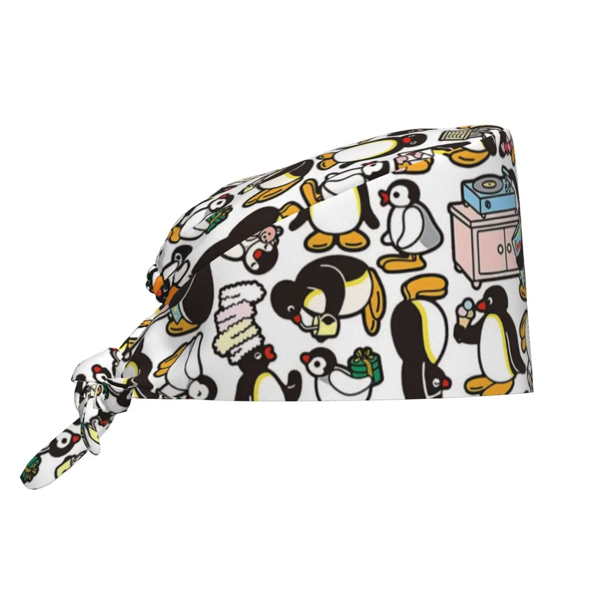 Working Cap For Women and Men Cute Pingu Penguin Nurse Hat Adjustable Work Scrubs Hat Trendy Long Hair Medical Cap
Working Cap For Women and Men Cute Pingu Penguin Nurse Hat Adjustable Work Scrubs Hat Trendy Long Hair Medical Cap