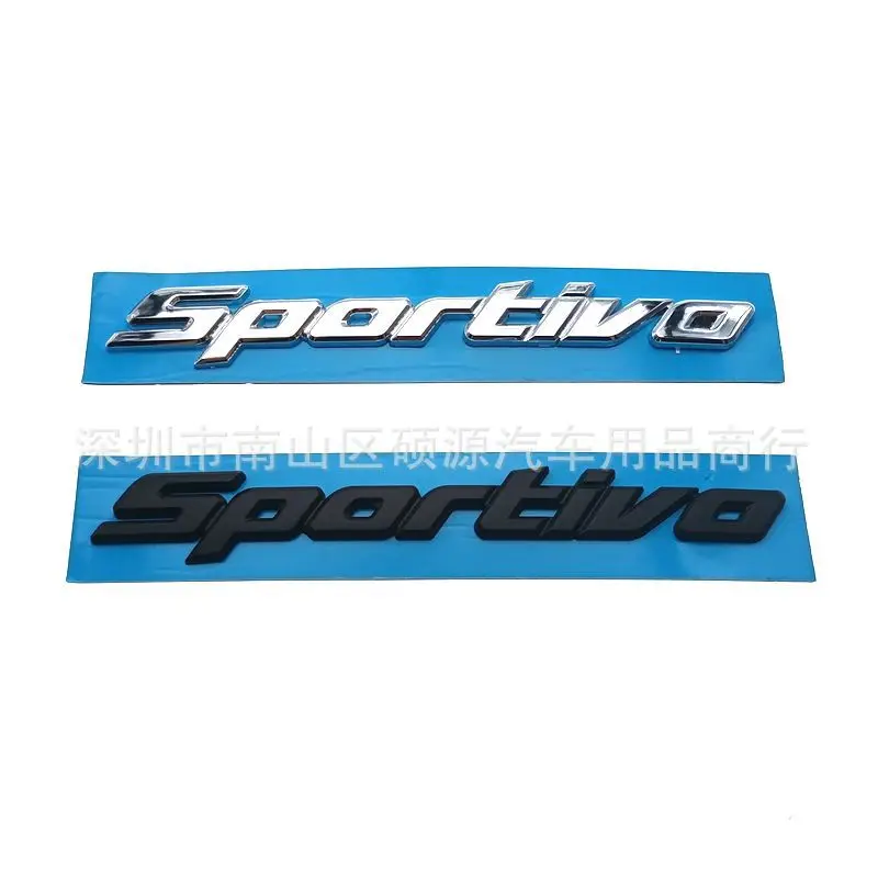 Suitable for Toyota Camry lettering SPORTIVO sports logo, personalized modified rear trunk English logo car sticker emblem
Suitable for Toyota Camry lettering SPORTIVO sports logo, personalized modified rear trunk English logo car sticker emblem