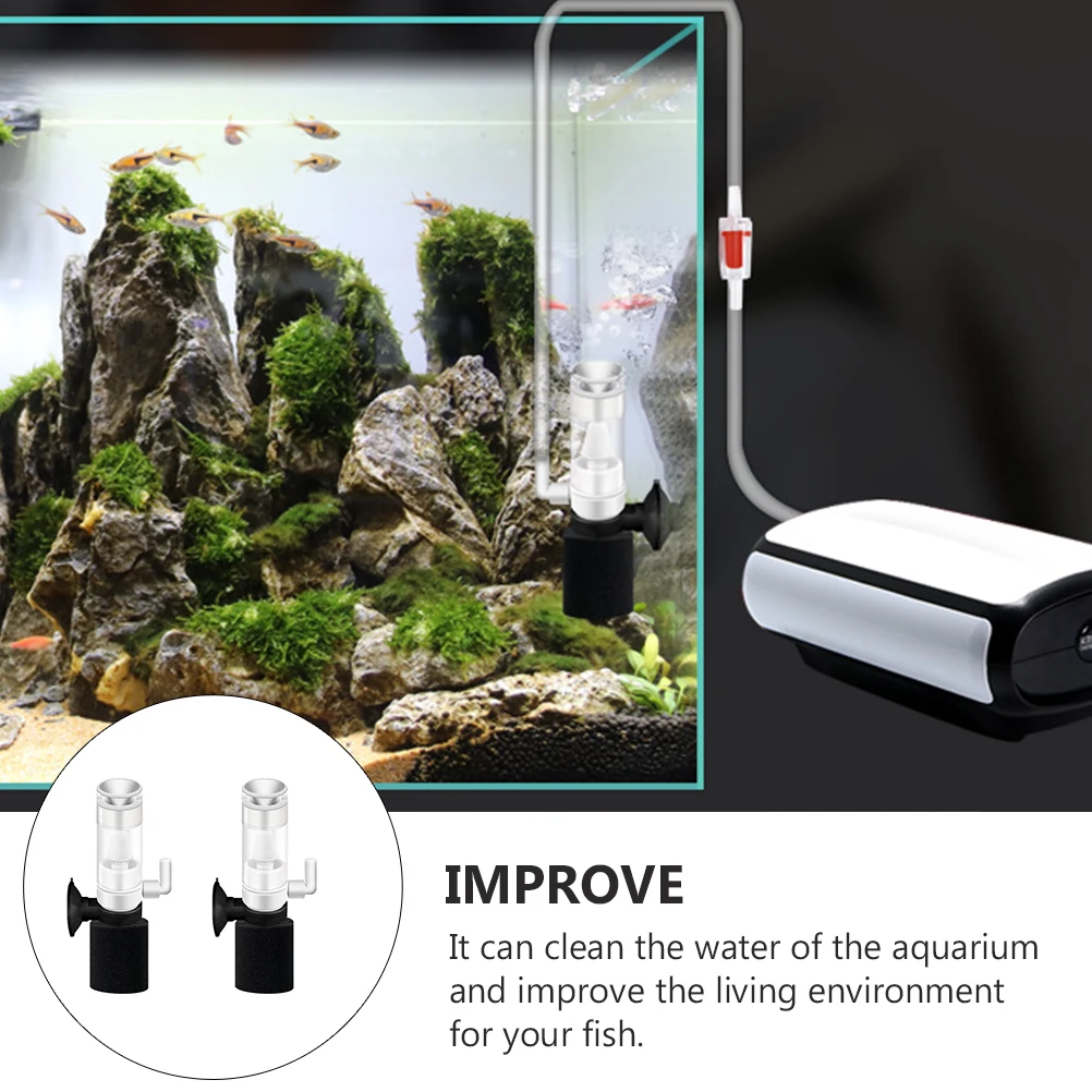 2Pcs Fish Tank Mini Internal Aquarium Filter Oxygen Pump Small Silent Water Pump Supply Mini Aquarium Filter Fish Tank Supply
2Pcs Fish Tank Mini Internal Aquarium Filter Oxygen Pump Small Silent Water Pump Supply Mini Aquarium Filter Fish Tank Supply