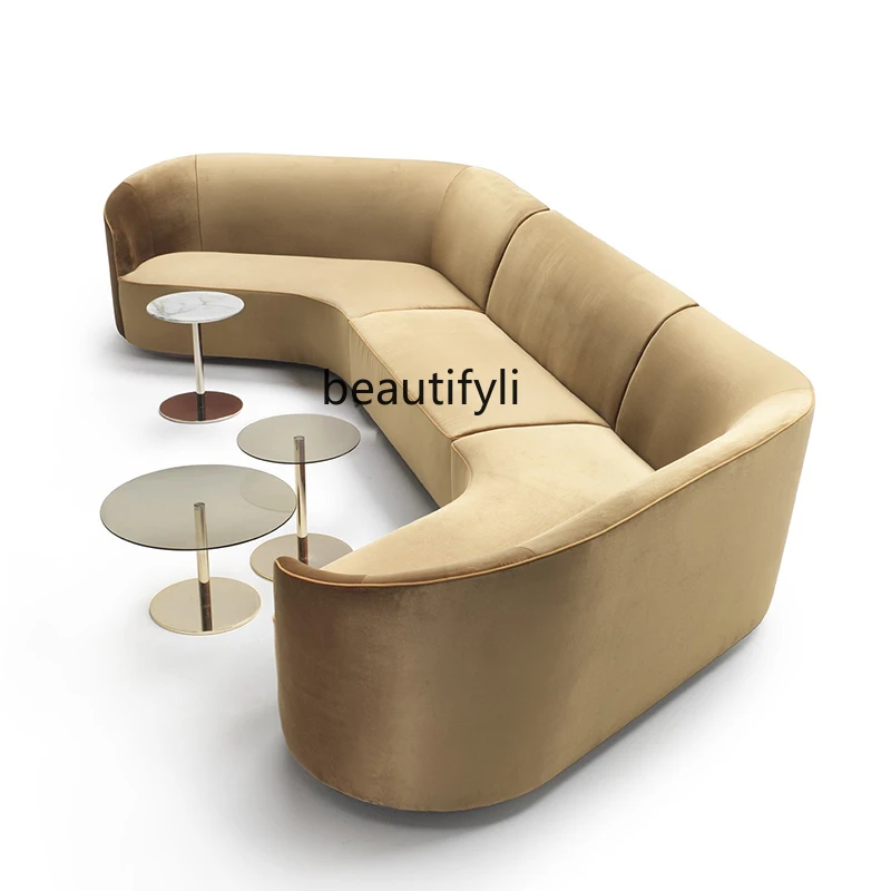 Modern office leisure sofa personalized creative hotel lobby lounge area reception living room special-shaped combination
Modern office leisure sofa personalized creative hotel lobby lounge area reception living room special-shaped combination