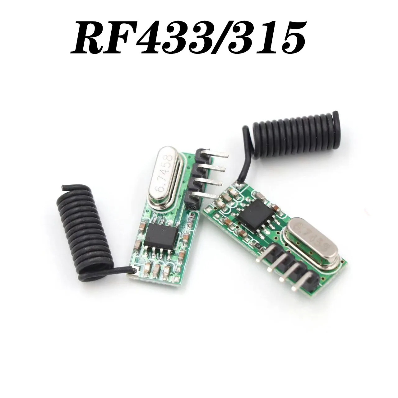 433MHz/315MHz RF module receiver and transmitter remote control receiver module DIY set
433MHz/315MHz RF module receiver and transmitter remote control receiver module DIY set
