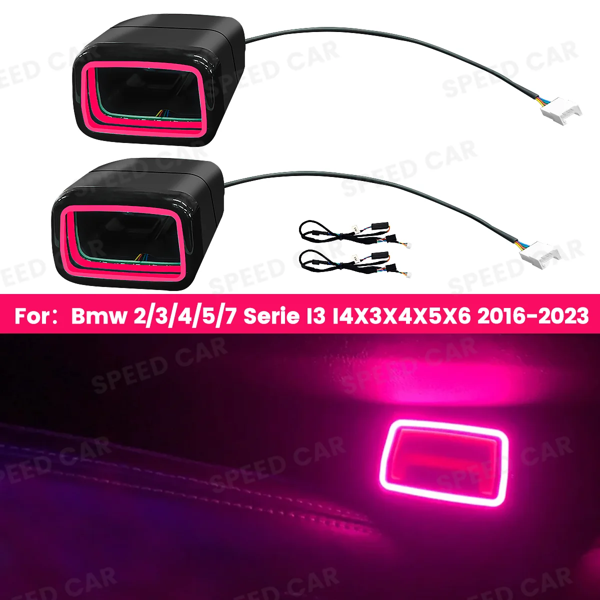 11 Color Seat Belt Buckle Decorative Light For BMW 2 3 4 5 6GT 7 Series G20 G30 G05 G06 G07 G01 G80 i3 M3 M4 Ambient light
11 Color Seat Belt Buckle Decorative Light For BMW 2 3 4 5 6GT 7 Series G20 G30 G05 G06 G07 G01 G80 i3 M3 M4 Ambient light