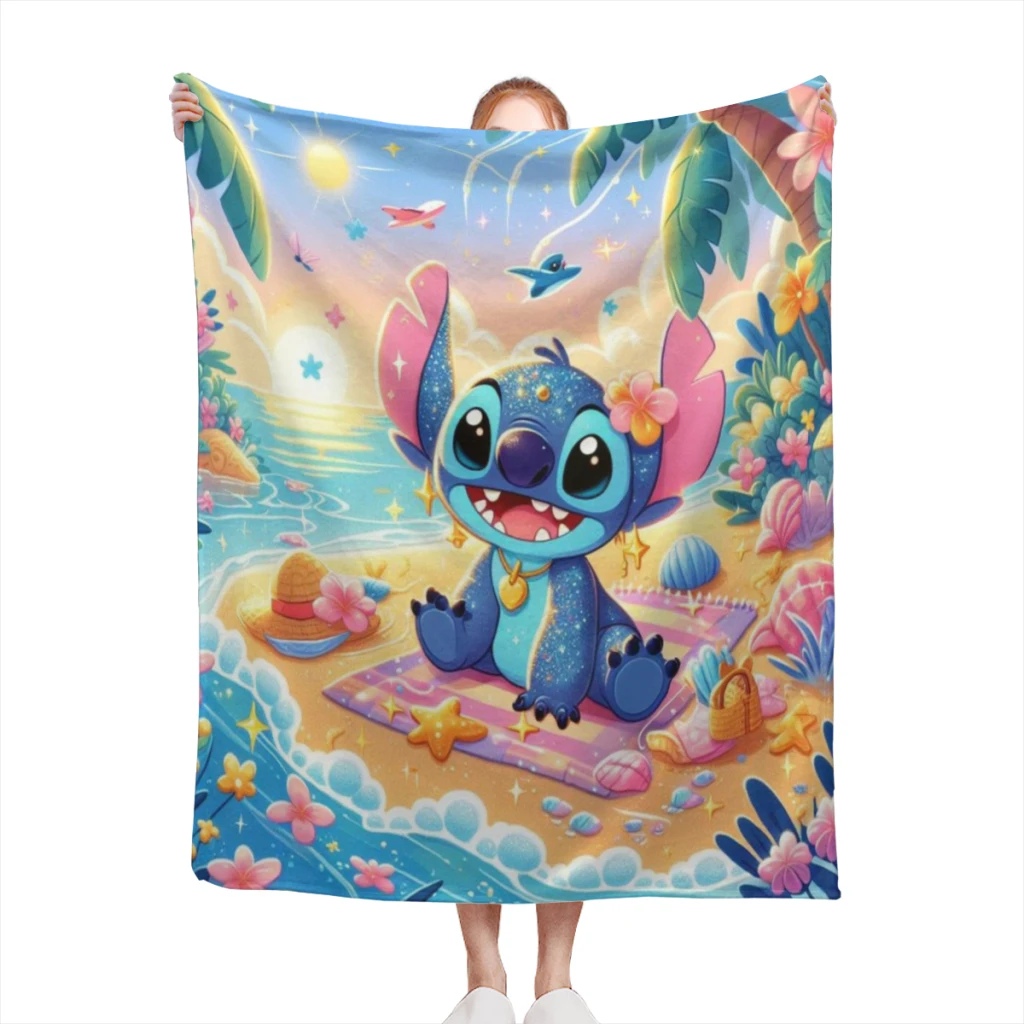 Stitch Blanket Flange Textile Decor Portable Super Soft Throw Blankets for Home Office Plush Thin Quilt
Stitch Blanket Flange Textile Decor Portable Super Soft Throw Blankets for Home Office Plush Thin Quilt