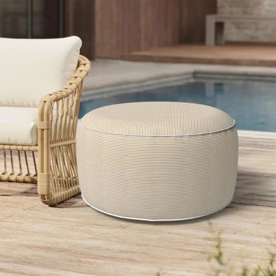 Outdoor inflatable stool ottoman D31xH14, all-weather portable footrest for home, garden, beach durable PVC, navy blue, lightwe
Outdoor inflatable stool ottoman D31xH14, all-weather portable footrest for home, garden, beach durable PVC, navy blue, lightwe