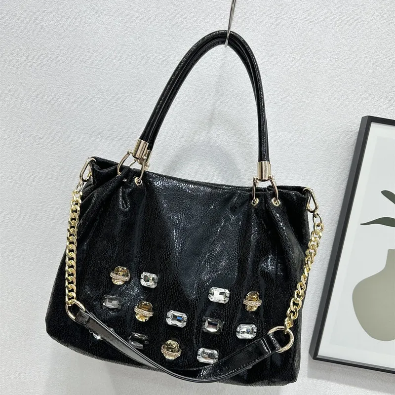 Crystal Rhinestone Hobo Bag For Women Beaded and Glittering Pattern Bag - New Style Women's Large Capacity Shoulder Sling Bag
Crystal Rhinestone Hobo Bag For Women Beaded and Glittering Pattern Bag - New Style Women's Large Capacity Shoulder Sling Bag