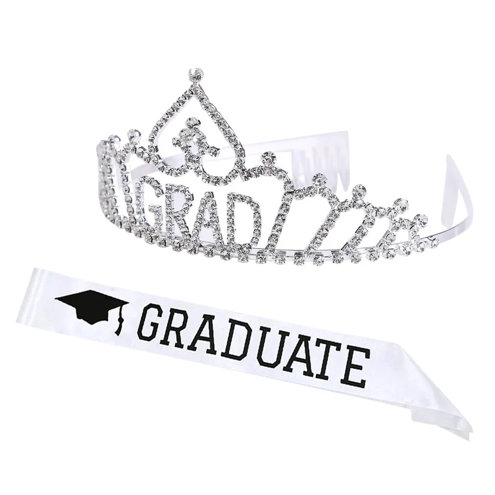 2 Pcs Crown Strap Set Prom Queen Birthday Sash Waist Belt Party Decorative Graduation Etiquette for Glasses
2 Pcs Crown Strap Set Prom Queen Birthday Sash Waist Belt Party Decorative Graduation Etiquette for Glasses